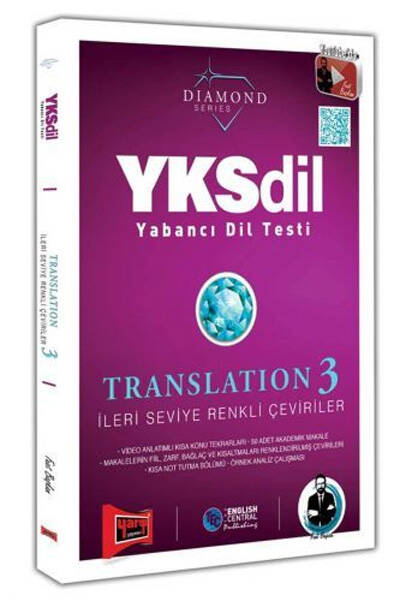 YKSDİL Translation-3 İleri Seviye Renkli Çeviriler Diamond Series