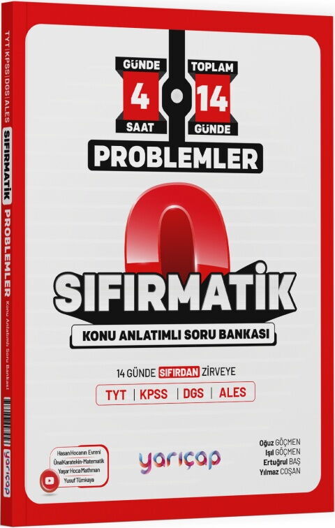 YarıÇap Yayınları TYT Problemler Sıfırmatik Konu Anlatımı Soru Bankası YarıÇap Yayınları TYT Problemler Sıfırmatik Konu Anlatımı Soru Bankası