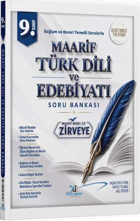 Yayın Denizi 9. Sınıf Türk Dili ve Edebiyatı Maarif Soru Bankası Yayın Denizi 9. Sınıf Türk Dili ve Edebiyatı Maarif Soru Bankası