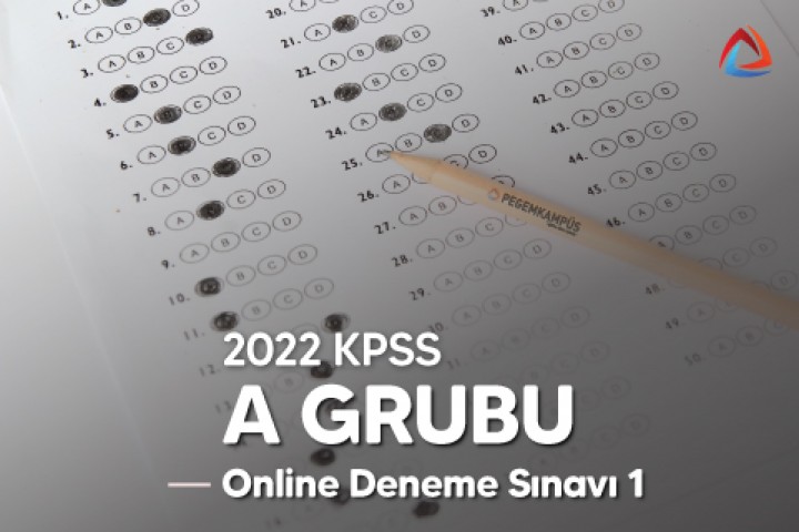 2022 A Grubu Online Deneme Sınavı 1