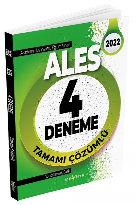 2022 ALES 4 Deneme Çözümlü
