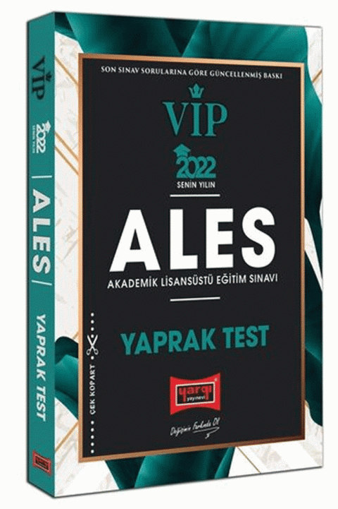 2022 ALES VIP Yaprak Test
