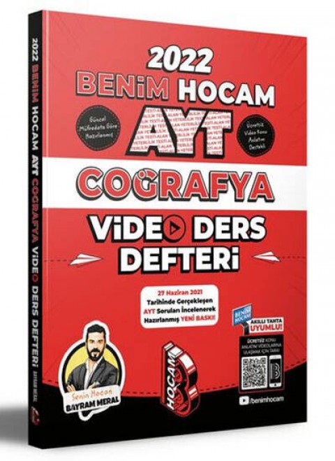 2022 AYT Coğrafya Video Ders Defteri