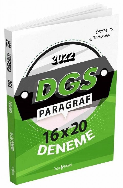 2022 DGS Paragraf 16x20 Deneme