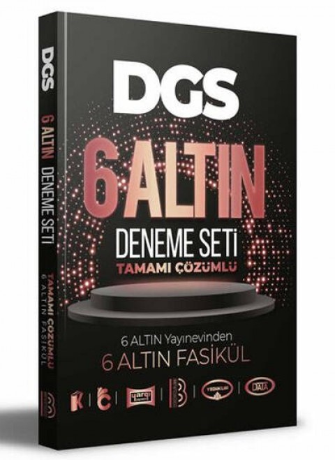 2022 DGS Tamamı Çözümlü 6 Altın Deneme
