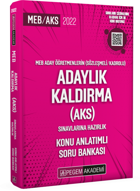 2022 Meb Aday Öğretmenleri (Sözleşmeli/kadrolu) Adaylık Kaldırma (AKS) Sınavlarına Hazırlı