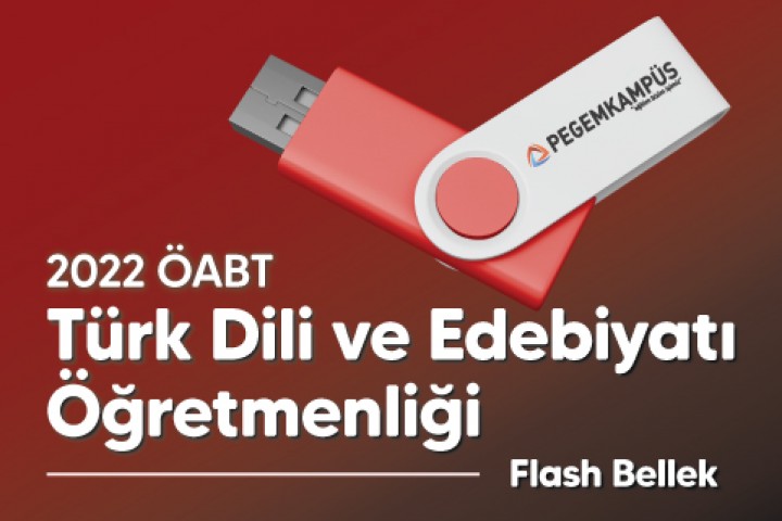2022 ÖABT Türk Dili ve Edebiyatı Öğretmenliği Flash Bellek Video Dersler