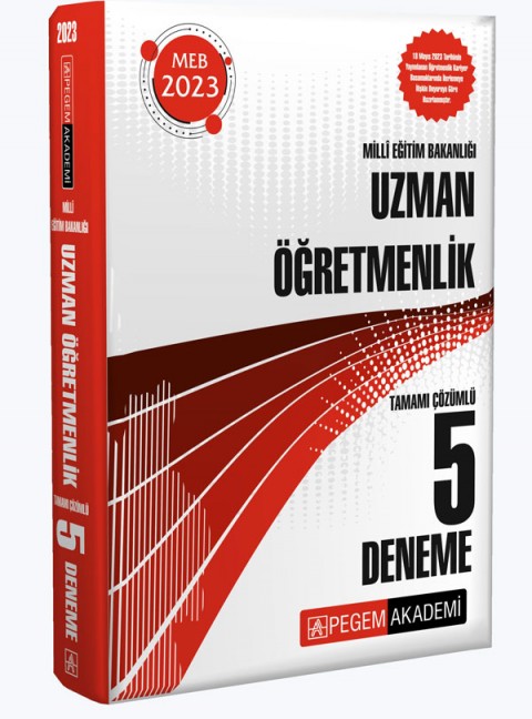 2023 Milli Eğitim Bakanlığı Uzman Öğretmenlik 5 Deneme