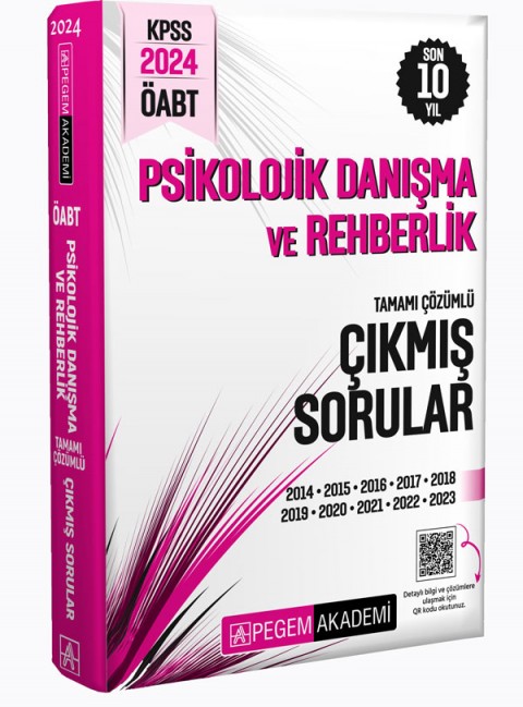 2024 KPSS ÖABT Psikolojik Danışma ve Rehberlik Tamamı Çözümlü Çıkmış Sorular
