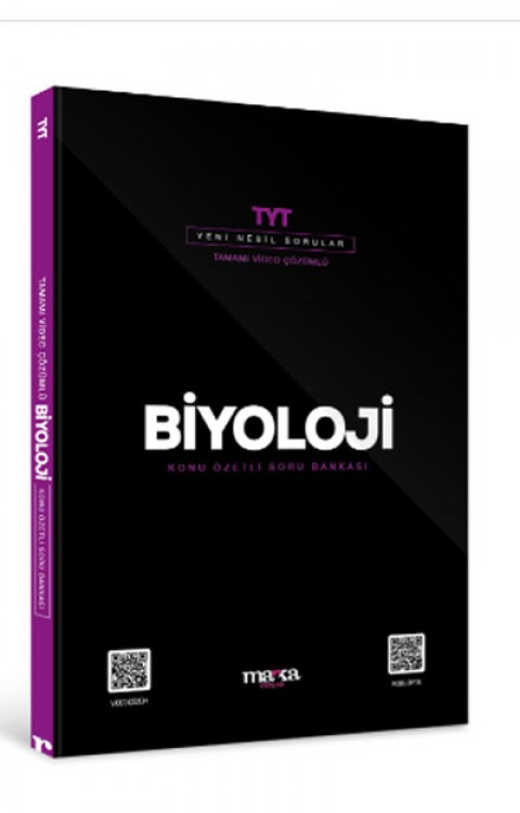 2025 TYT Biyoloji Konu Özetli Yeni Nesil Soru Bankası Tamamı Video Çözümlü (Ciltli)