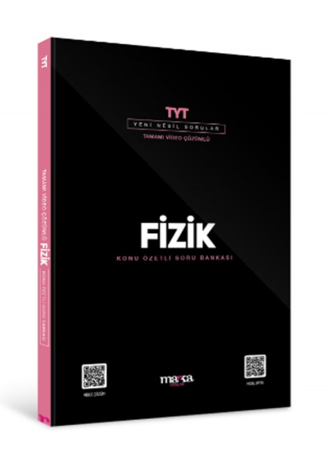 2025 TYT Fizik Konu Özetli Yeni Nesil Soru Bankası Tamamı Video Çözümlü (Ciltli)