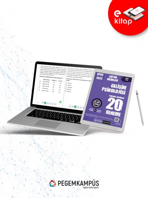 2025 KPSS Eğitim Bilimleri Gelişim Psikolojisi 20 E-Deneme