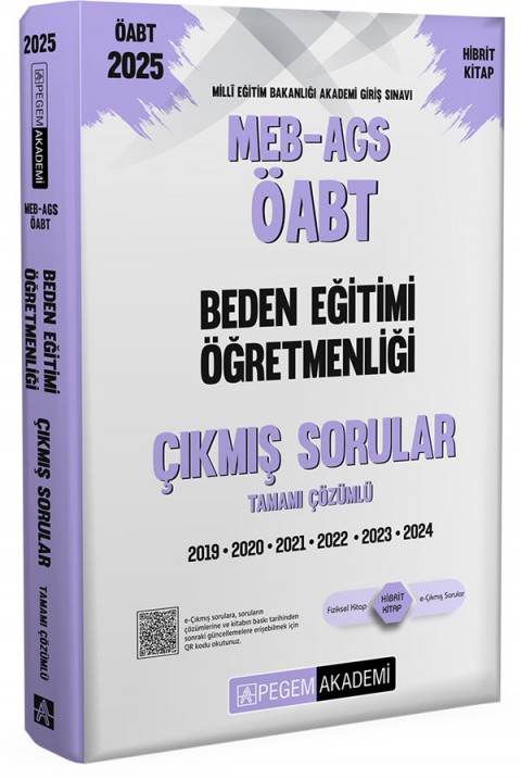 2025 MEB-AGS-ÖABT Beden Eğitimi Öğretmenliği Tamamı Çözümlü Çıkmış Sorular
