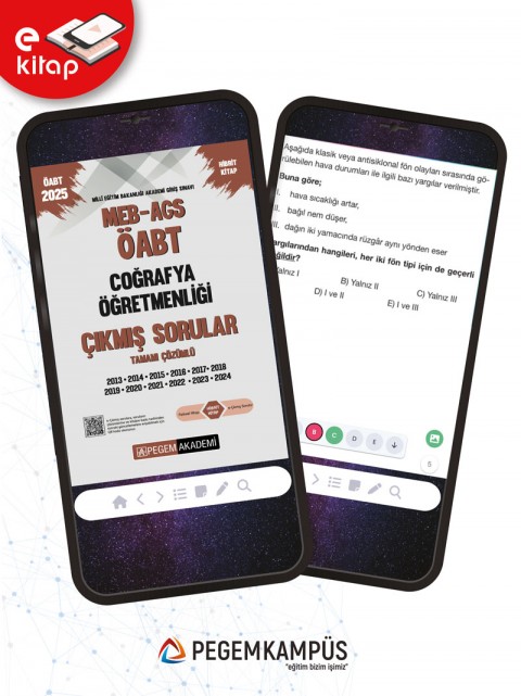 2025 MEB-AGS ÖABT Coğrafya Öğretmenliği Tamamı Çözümlü E-Çıkmış Sorular
