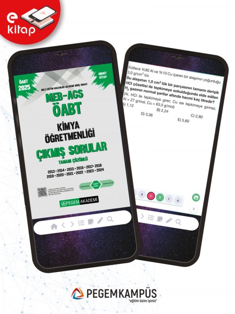 2025 MEB-AGS ÖABT Kimya Öğretmenliği Tamamı Çözümlü E-Çıkmış Sorular