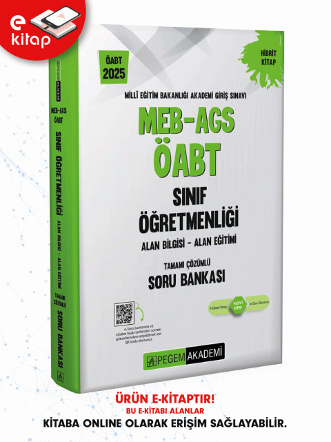 2025 MEB-AGS ÖABT Sınıf Öğretmenliği E-Soru Bankası
