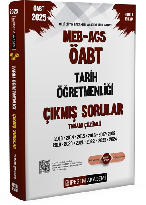 2025 MEB AGS ÖABT Tarih Öğretmenliği Tamamı Çözümü Çıkmış Sorular