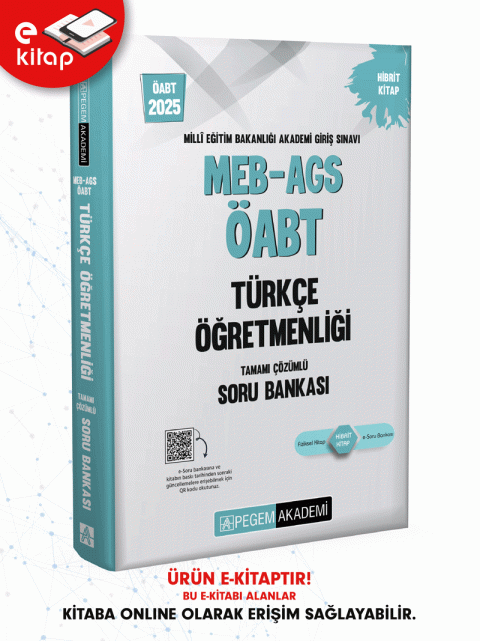 2025 MEB-AGS ÖABT Türkçe Öğretmenliği E-Soru Bankası