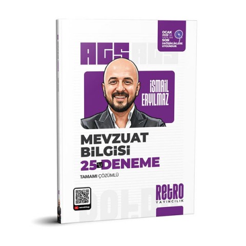 2026 AGS MEVZUAT BİLGİSİ 25 Lİ DENEME RETRO YAYINCILIK