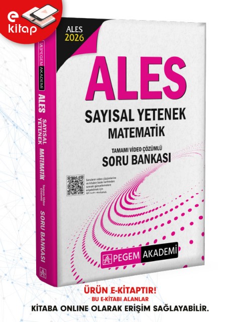 2026 ALES Sayısal Yetenek Matematik Tamamı Video Çözümlü E-Soru Bankası