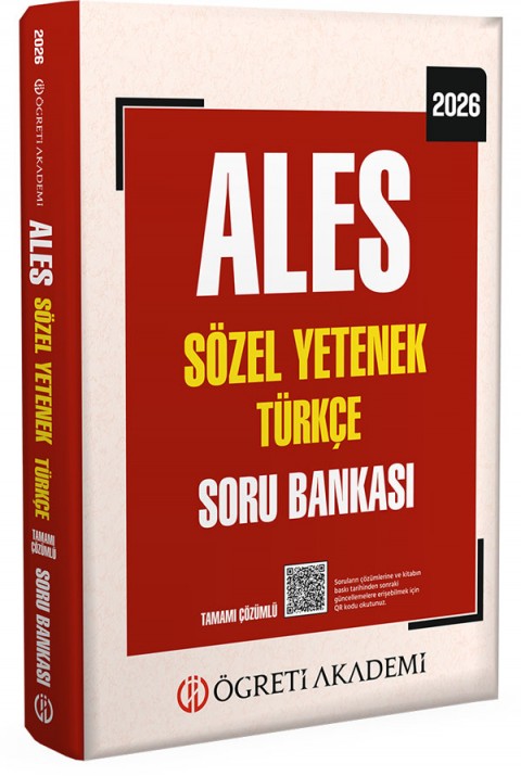 2026 ALES Sözel Yetenek Türkçe Tamamı Çözümlü Soru Bankası