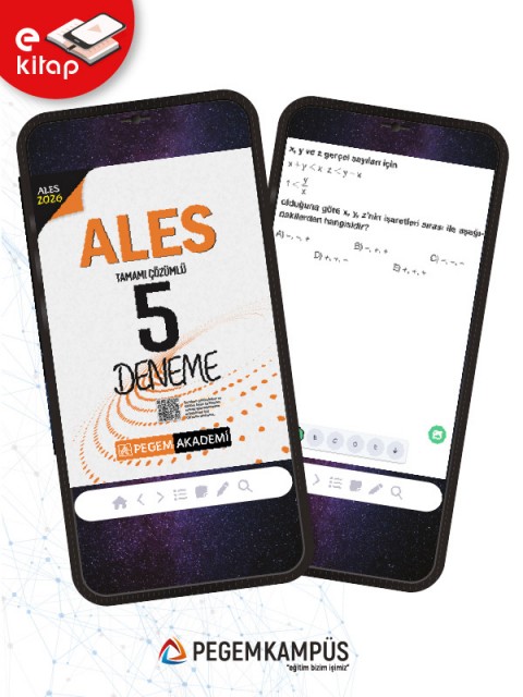 2026 ALES Tamamı Çözümlü 5 E-Deneme