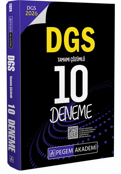 2026 DGS Tamamı Çözümlü 10 Deneme