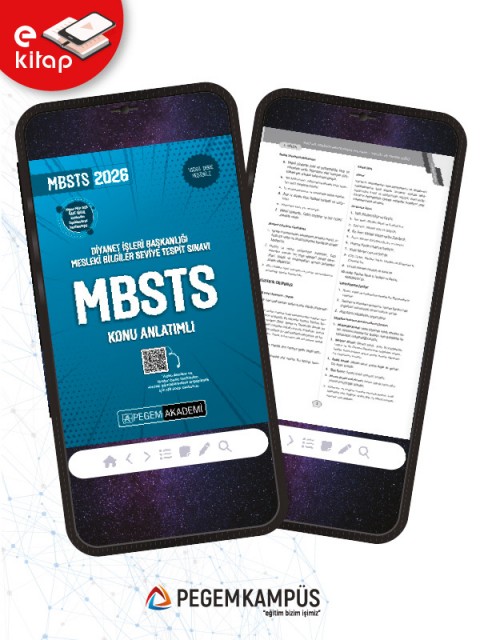 2026 Diyanet İşleri Başkanlığı Mesleki Bilgiler Seviye Tespit Sınavı MBSTS Konu Anlatımlı E-Kitap