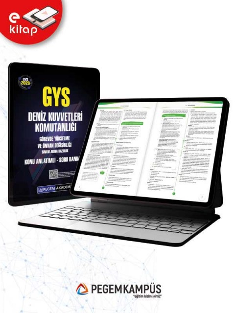 2026 GYS Deniz Kuvvetleri Komutanlığı Görevde Yükselme ve Ünvan Değişikliği Sınavlarına Hazırlıkö Konu Anlatımlı Soru Bankası E-Kitap