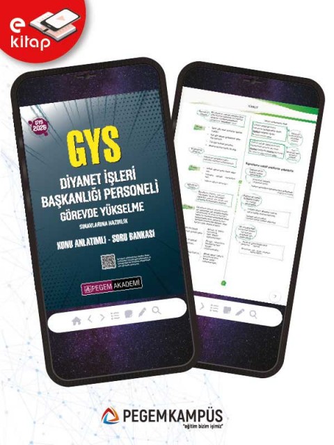 2026 GYS Diyanet İşleri Başkanlığı Personeli Görevde Yükselme Sınavlarına Hazırlık Konu Anlatımlı Soru Bankası E-Kitap