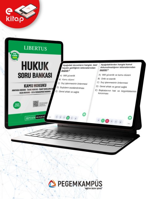 2026 KPSS A Grubu Libertus Hukuk E-Soru Bankası (Kamu Hukuku)