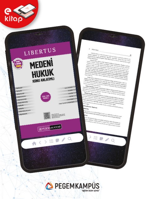 2026 KPSS A Grubu Libertus Medeni Hukuk Konu Anlatımlı E-Kitap