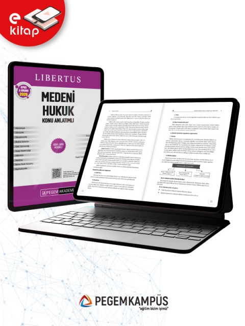 2026 KPSS A Grubu Libertus Medeni Hukuk Konu Anlatımlı E-Kitap