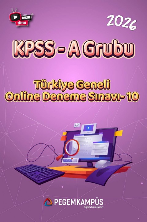 2026 KPSS A Grubu Türkiye Geneli Online Deneme Sınavı-10