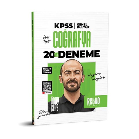 2026 KPSS GENEL KÜLTÜR COĞRAFYA 20 Lİ DENEME