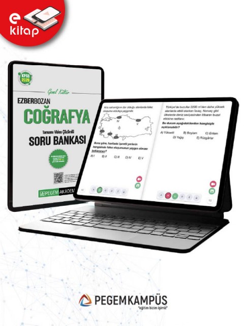 2026 KPSS Genel Kültür Coğrafya Tamamı Video Çözümlü Ezberbozan E-Soru Bankası