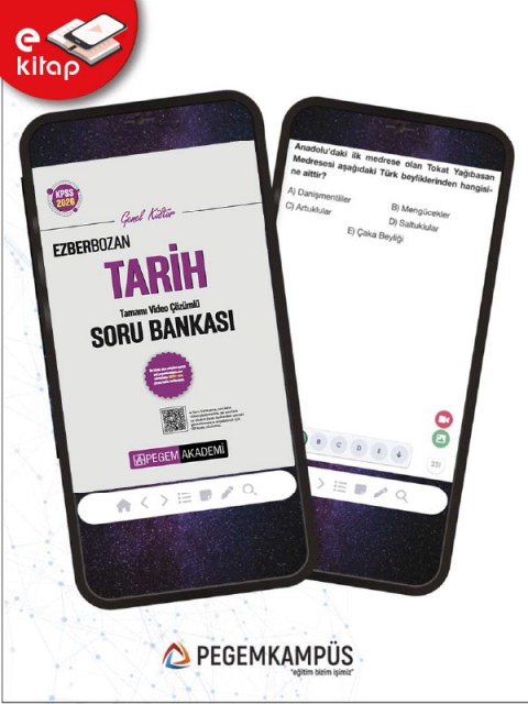 2026 KPSS Genel Kültür Tarih Tamamı Video Çözümlü Ezberbozan E-Soru Bankası