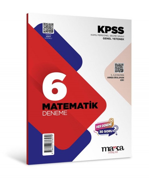 2025 KPSS Matematik 6x30 Deneme Tamamı Video Çözümlü