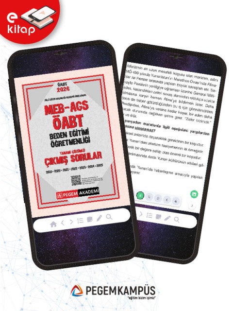 2026 MEB-AGS ÖABT Beden Eğitimi Öğretmenliği Tamamı Çözümlü Çıkmış Sorular (e-kitap)