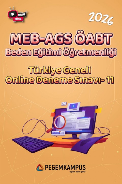 2026 MEB-AGS ÖABT Beden Eğitimi Öğretmenliği Türkiye Geneli Online Deneme Sınavı-11