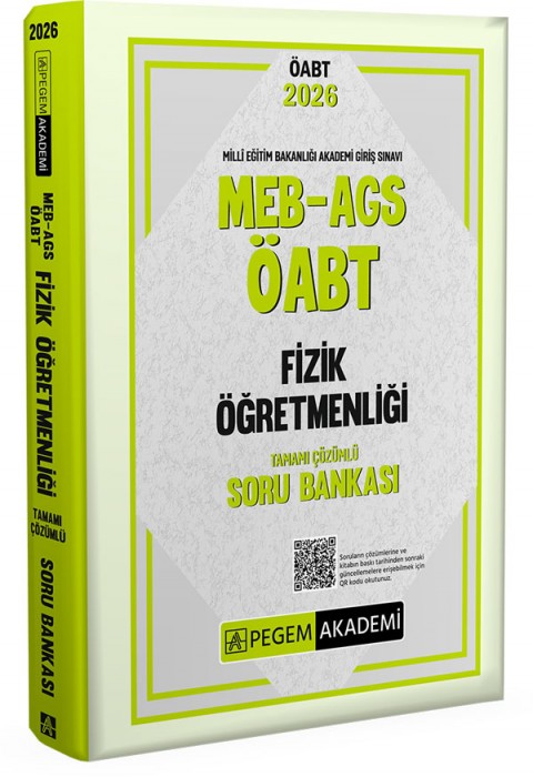 2026 MEB AGS ÖABT Fizik Öğretmenliği Tamamı Çözümlü Soru Bankası