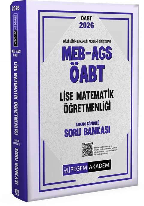 2026 MEB AGS ÖABT Lise Matematik Öğretmenliği Tamamı Çözümlü Soru Bankası