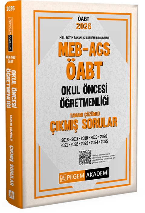 2026 MEB AGS ÖABT Okul Öncesi Öğretmenliği Tamamı Çözümlü Çıkmış Sorular