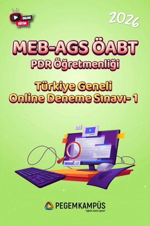 2026 MEB-AGS ÖABT Psikolojik Danışma ve Rehberlik Öğretmenliği Türkiye Geneli Online Deneme Sınavı-1