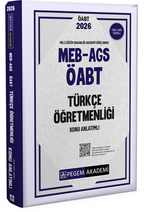 2026 MEB AGS ÖABT Türkçe Öğretmenliği Konu Anlatımlı