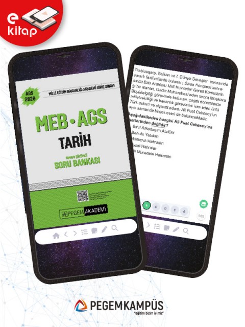 2026 MEB-AGS Tarih Tamamı Çözümlü E-Soru Bankası