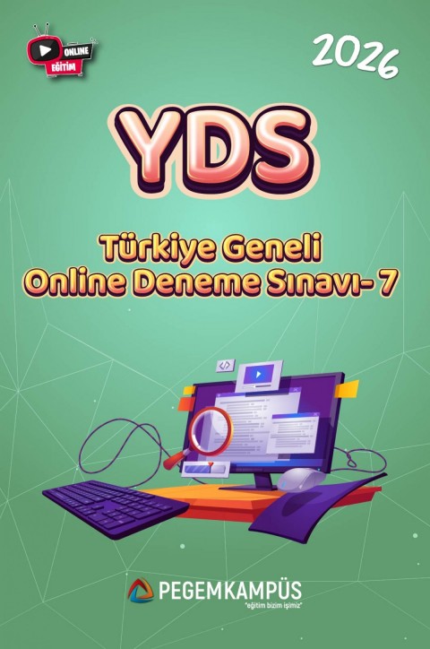 2026 YDS Türkiye Geneli Online Deneme Sınavı-7