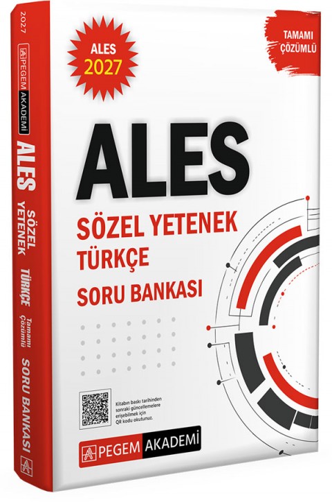 2027 ALES Sözel Yetenek Türkçe Tamamı Çözümlü Soru Bankası