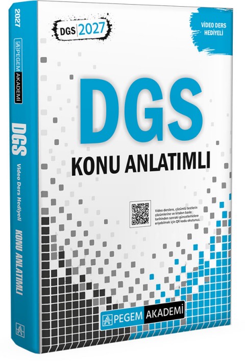 2027 DGS Konu Anlatımlı (Video Ders Hediyeli)