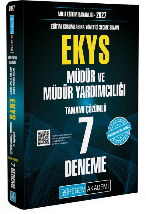 2027 EKYS MEB Müdür ve Müdür Yardımcılığı 7 Deneme